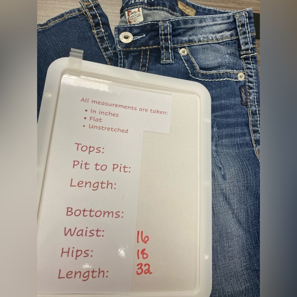 Silver Jeans Frances 18" Size 29 L 33 - Picture 8 of 8